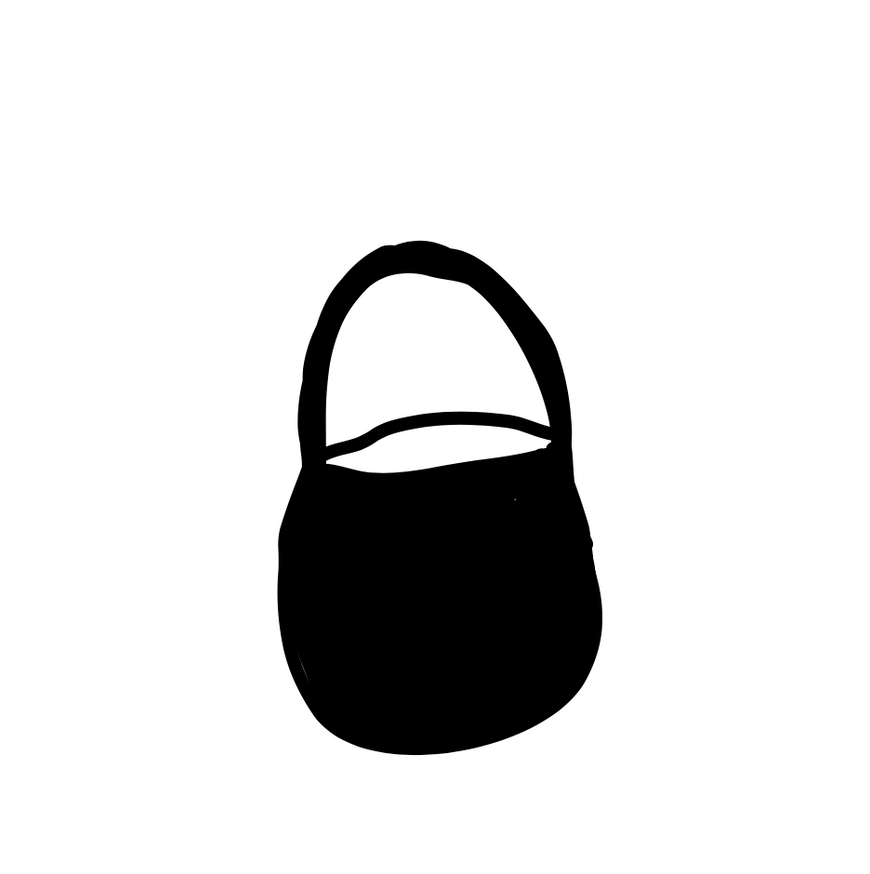 Wool Basket Bag by Cecilie Telle