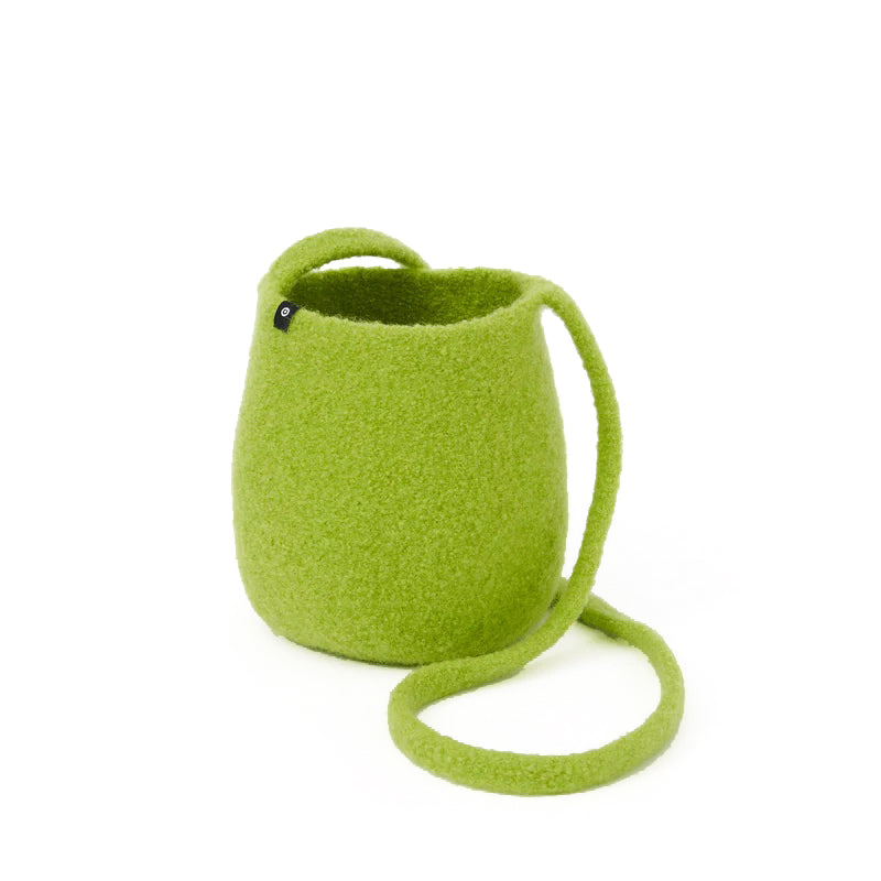 Wool Ball Bag by Cecilie Telle