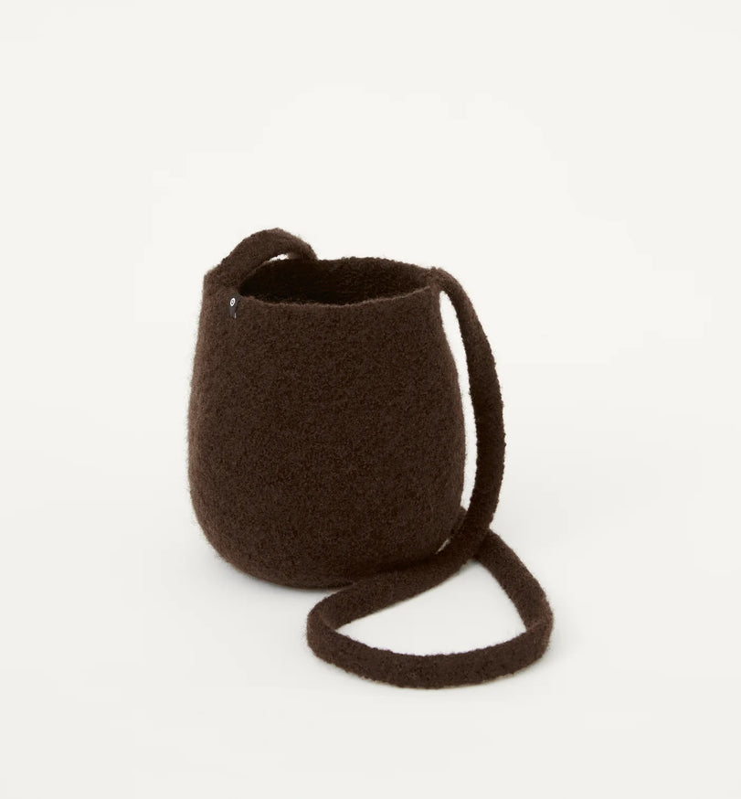 Wool Ball Bag by Cecilie Telle