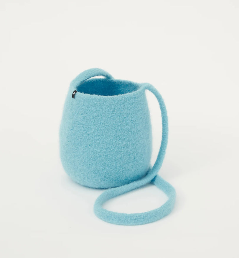 Wool Ball Bag by Cecilie Telle