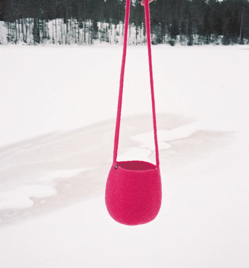 Wool Ball Bag by Cecilie Telle