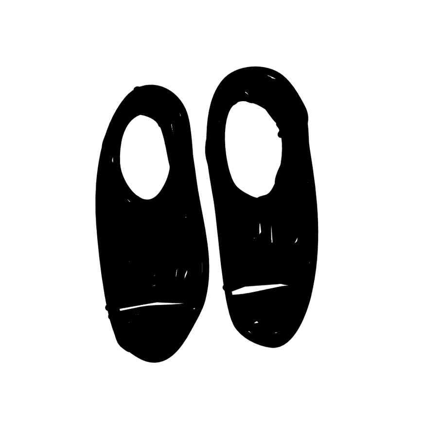 LIBRATION - Chinese rubber-soled canvas shoes.