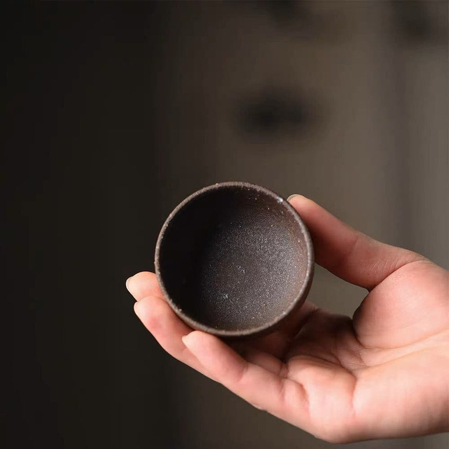 Taiwanese Purion Clay Teacup Tall 100ml.