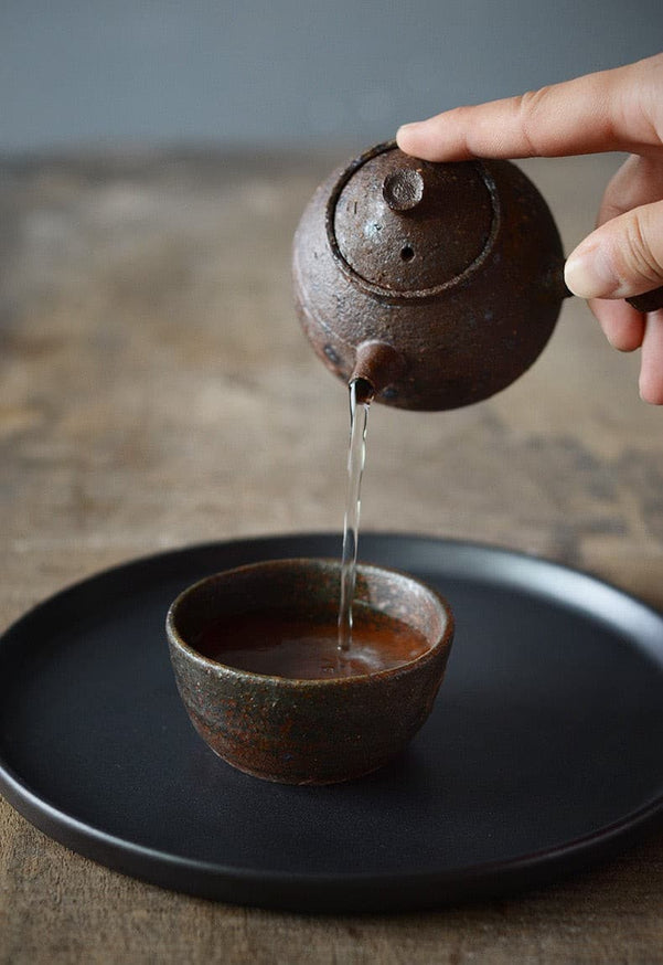 Taiwanese Purion Clay Teacup Tall 100ml.