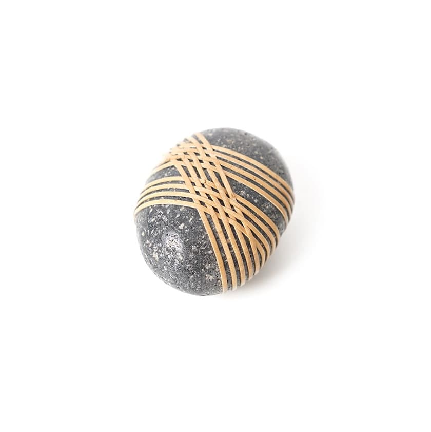 Hand Wrapped Rocks M.