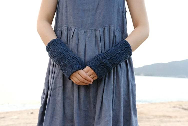 Wool Hand Warmer Brown.