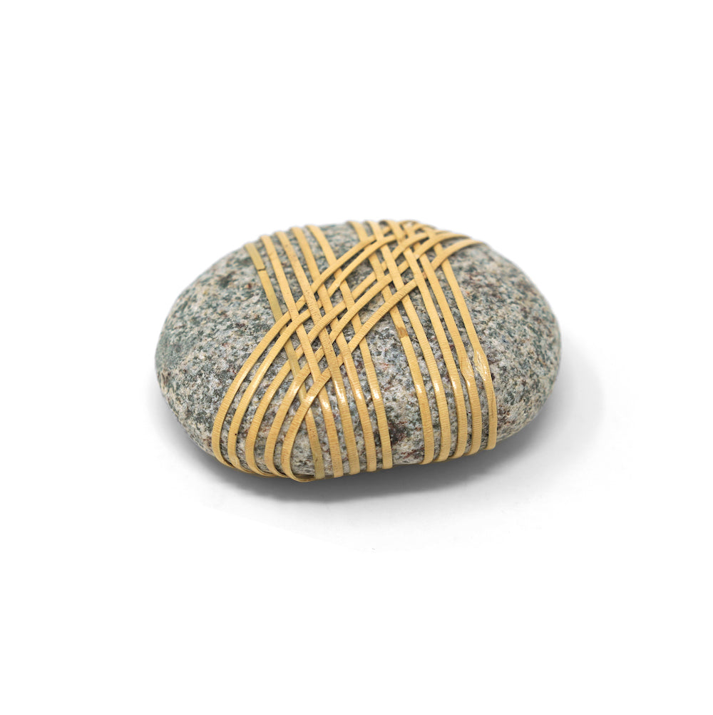Hand Wrapped Rocks L9