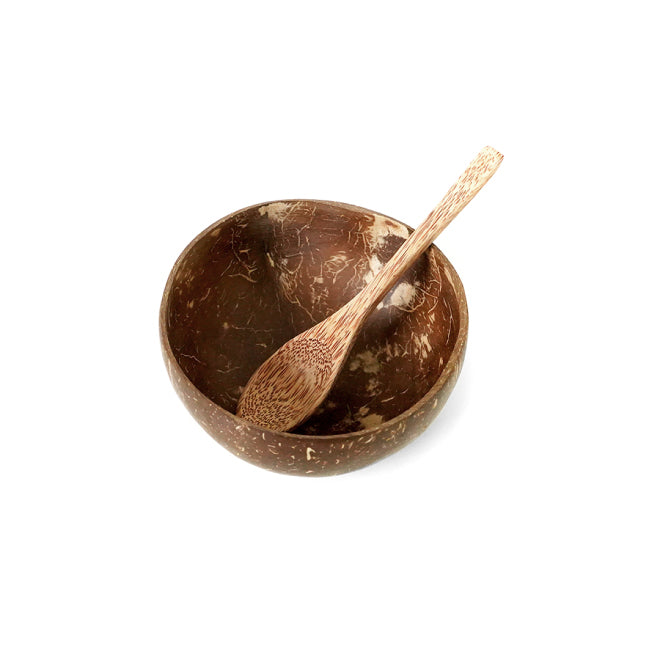 COCONUT - Bowl & Spoon.