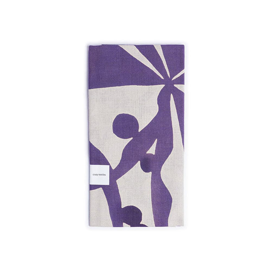 LADY - Japanese hand towel Tenugui by Sanae Naito