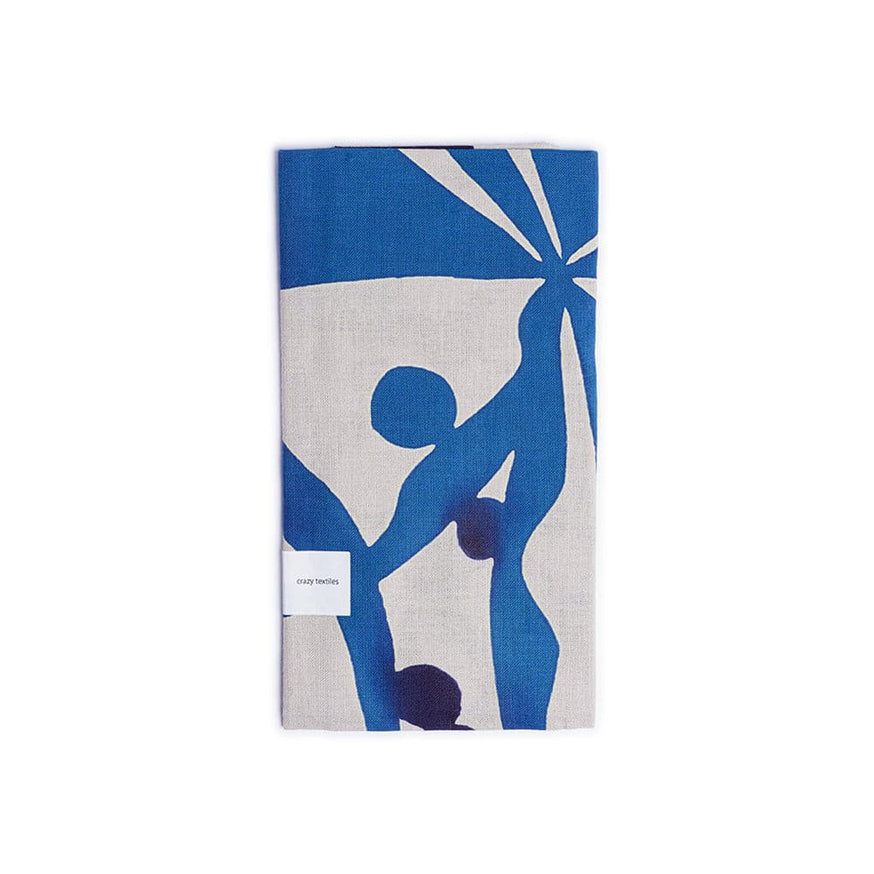 LADY - Japanese hand towel Tenugui by Sanae Naito