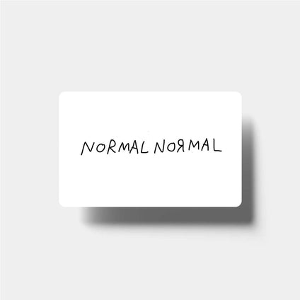 Normal Normal Gift Card